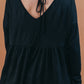 Long Sleeve Solid Open Back Knit Top
