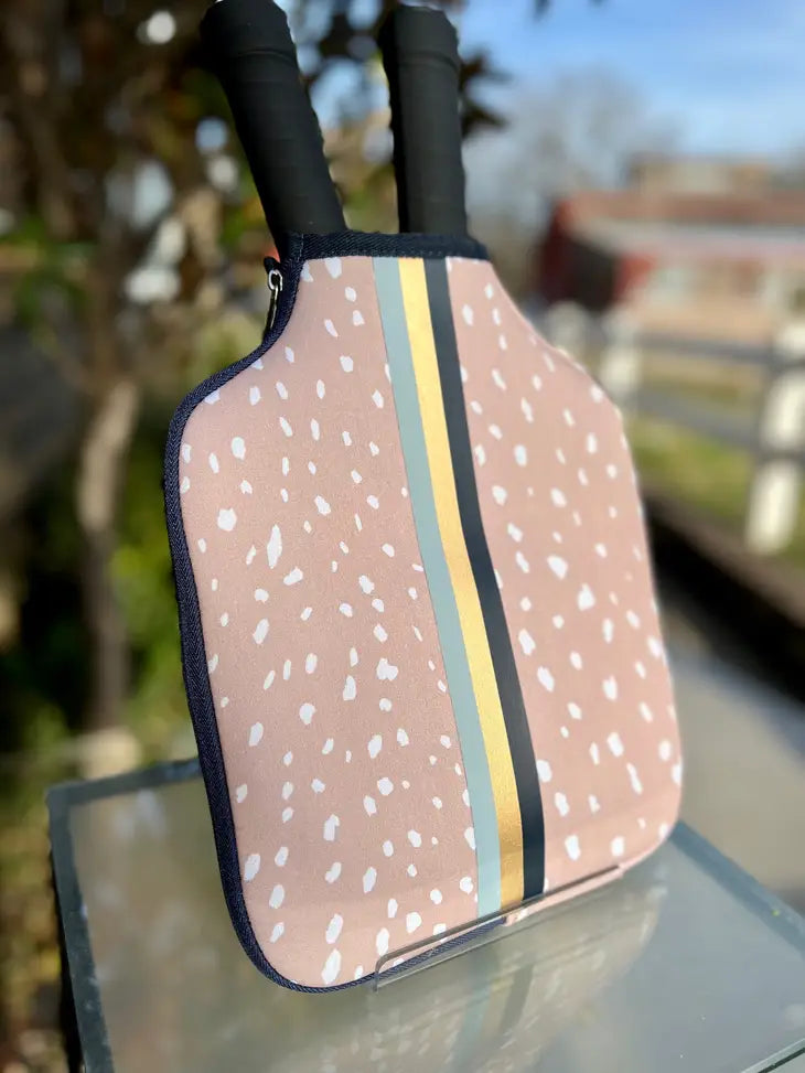 PREORDER: Pickleball Paddle Cover in Navy Fawn