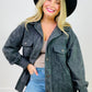 Oversized Corduroy Button Front Shacket