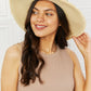 Time For The Sun Straw Hat