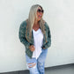 PREORDER: Vivi Plaid Hoodie Top in Six Colors