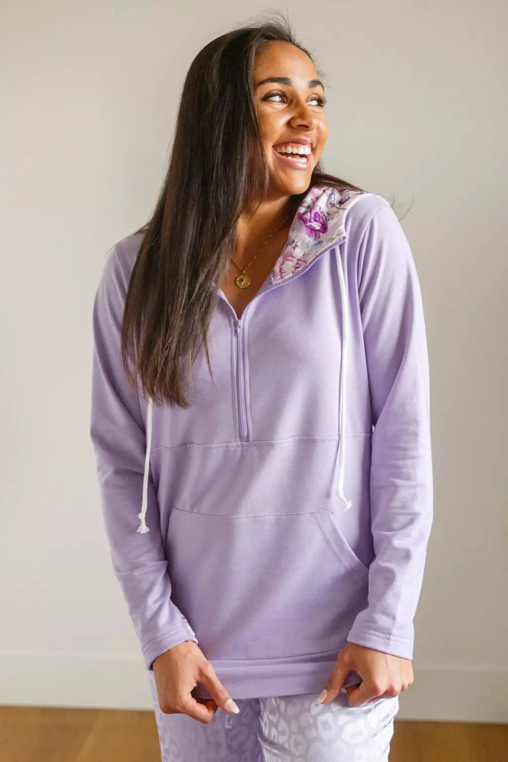PREORDER: Audre Half Zip Hoodie in Three Colors