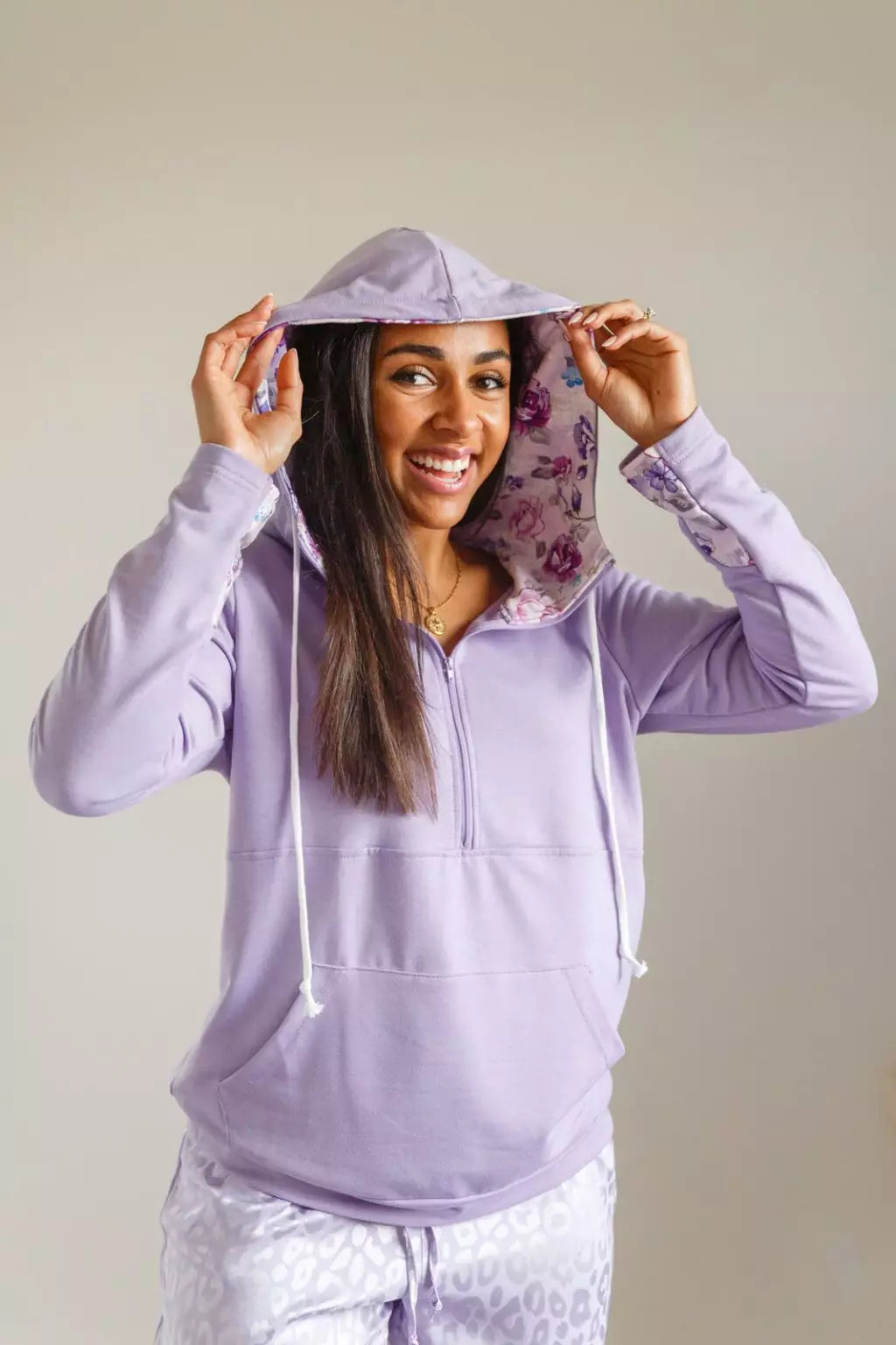 PREORDER: Audre Half Zip Hoodie in Three Colors