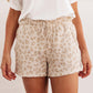 Wild Spots Shorts in Taupe