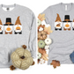 PREORDER: Thanksgiving Gnomes Graphic Tee or Sweatshirt
