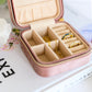 Kept and Carried Velvet Jewlery Box in Mauve