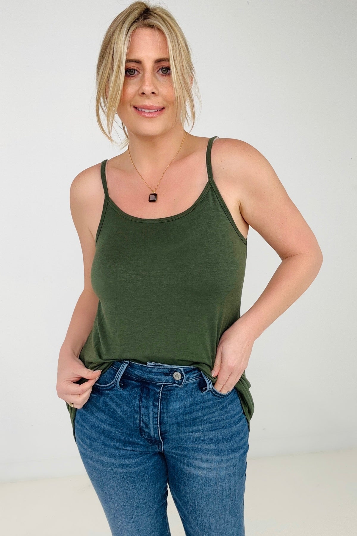 New Colors - Reversible Spaghetti Strap Cami