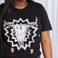 mineB Full Size Graphic Round Neck Tee Shirt