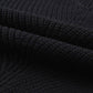 Ribbed Knit V Neck Long Sleeve Sweater