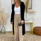 Wine Time Ribbed Cardigan - 3 Colors