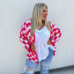 PREORDER: Beverly Checkered Cardigan in Four Colors