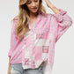 Davi & Dani Pladi Button Down Long Sleeve Shirt