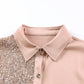 "All that Glitters" Sequin Buttoned Down Shirt Dress