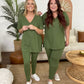 Microfiber Loungewear Set - Multiple Colors