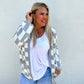 PREORDER: Beverly Checkered Cardigan in Four Colors