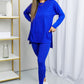 Ready to Relax Winter Lounge Set - Bright Blue