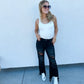 PREORDER: Black Urban Distressed Crop Jeans