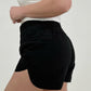 Windbreaker Smocked Running Shorts