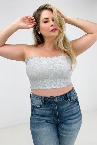 Summer Smocked Tube Top