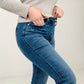 "Cora" Judy Blue High Waist Control Top Cool Denim Skinny Jeans