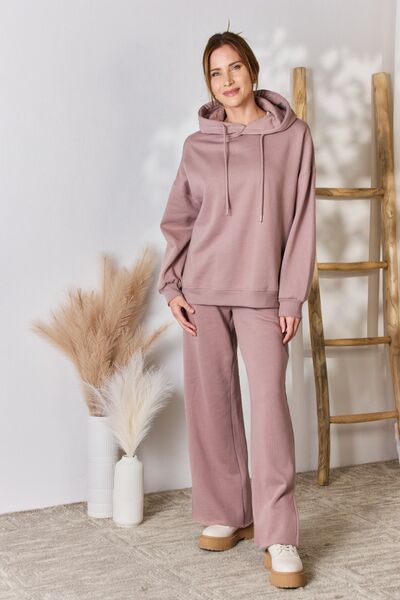 RISEN Slit Wide Leg pants