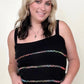 Multicolor Stripe Knit Sweater Tank - 2 Colors