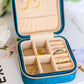 Kept and Carried Velvet Jewlery Box in Teal