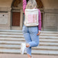 PREORDER: Blaze Backpack in Tan and Mauve
