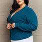 Everyday Favorite V-Neck Cardigan in Teal