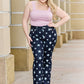 Judy Blue High Waist Star Print Flare Jeans
