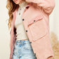 PREORDER: Vail Sherpa Jacket in Pink