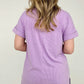 Simply Spring Ribbed V-Neck top