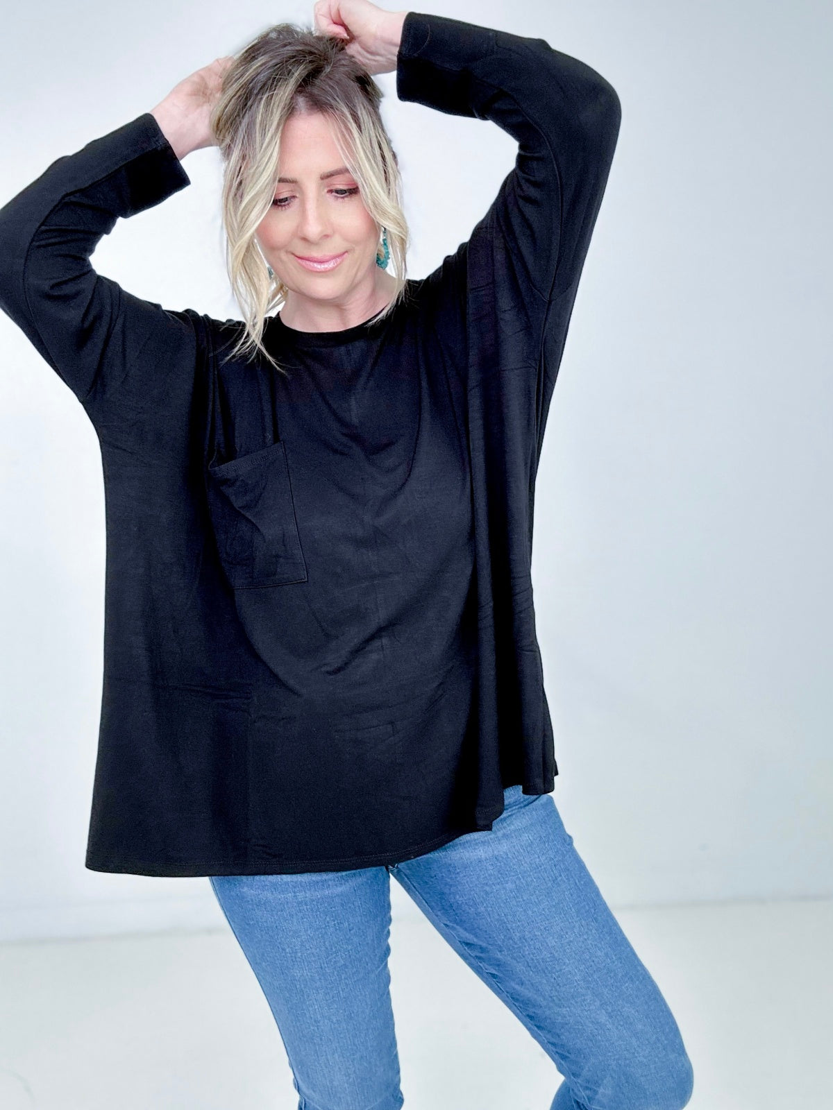 Luxe Oversized Flow Top