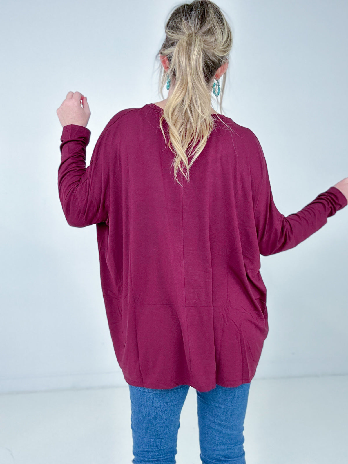 Luxe Oversized Flow Top