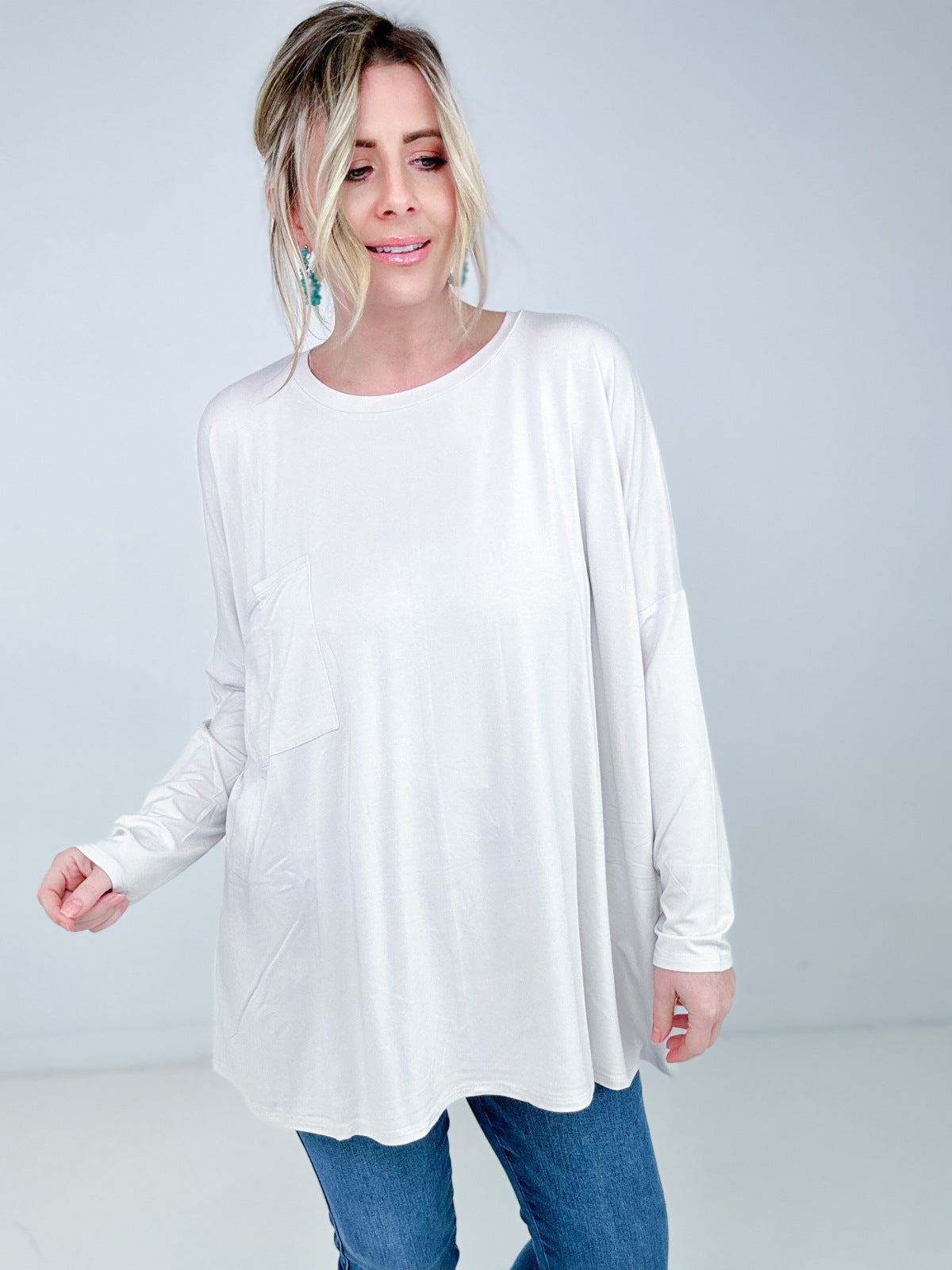 Luxe Oversized Flow Top