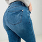 "Cora" Judy Blue High Waist Control Top Cool Denim Skinny Jeans