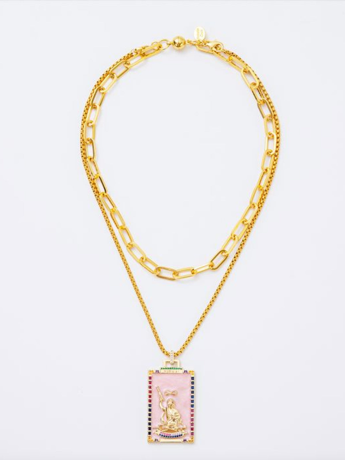 Melania Fortune Tarot Cards Pendant Necklace