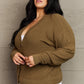 Everyday Favorite V-Neck Cardigan in Olive