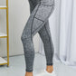 Rae Mode Full Size Heathered Wide Waistband Yoga Leggings
