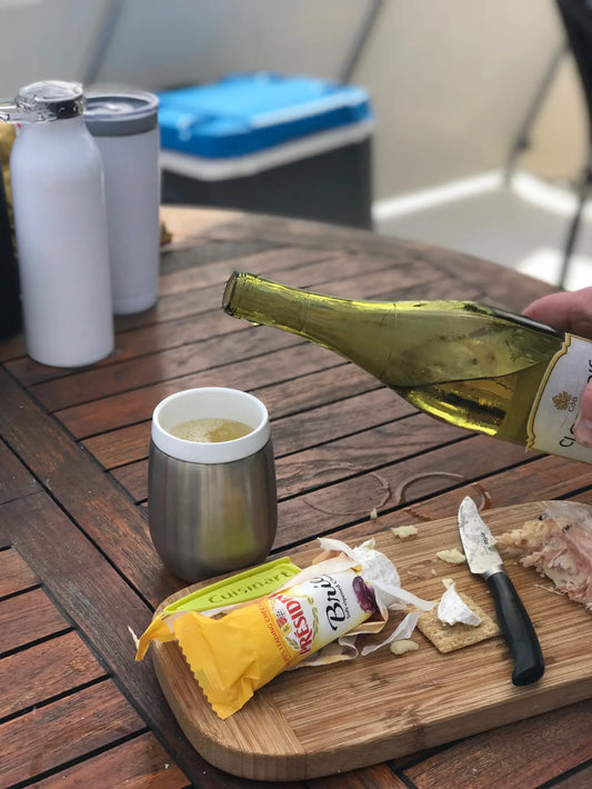 PREORDER: Ceramisteel Wine Tumbler in Stainless Steel