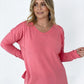 Solid Cotton Jersey Loose Fit Top (Multiple Colors)
