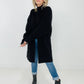 Nora Mockneck Front Slit Sweater