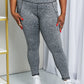 Rae Mode Full Size Heathered Wide Waistband Yoga Leggings