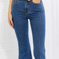 Judy Blue Ava Full Size Cool Denim Tummy Control Flare