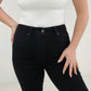 Judy Blue Garment Dyed Black Tummy Control