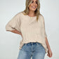 Zenana "Modish Comfort" Rayon Oversized Front Pocket Top