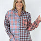 Mixed Plaid Shirt