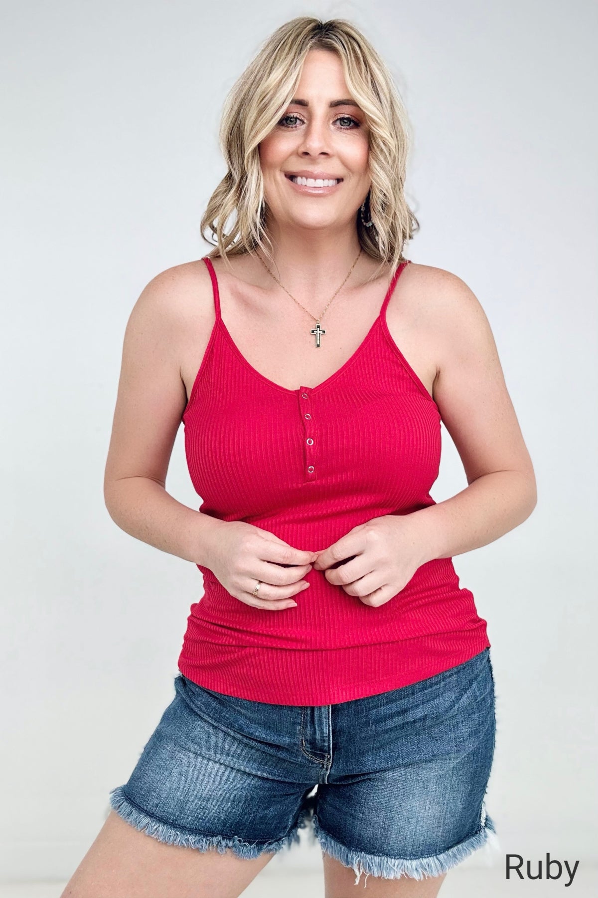 All Day Ribbed Cami - Multiple Colors