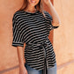 Tie It On Top in Black