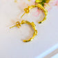 Santana Studded Hoop Earrings